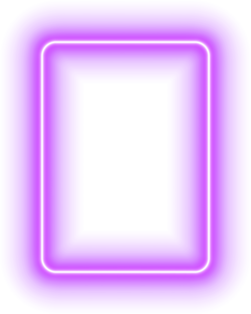 Neon Frame Purple